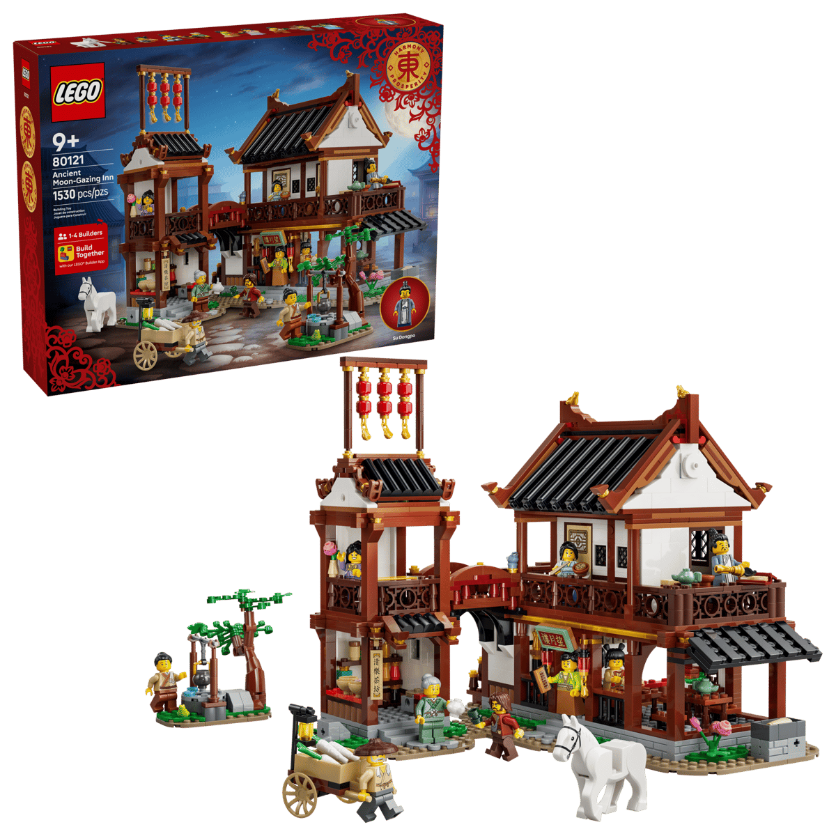 LEGO Chinese Festivals 80121 Ancient Moon-Gazing Inn