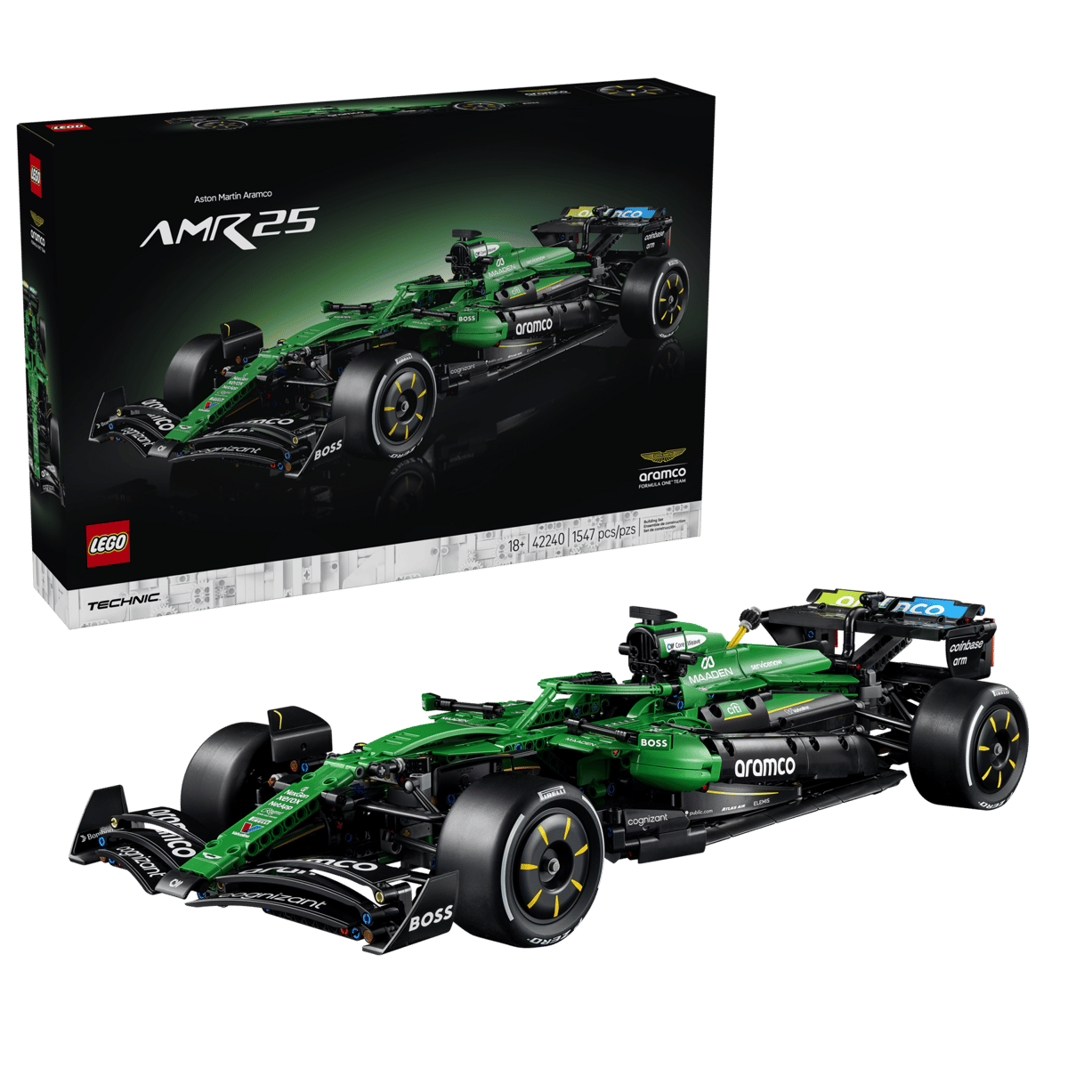 LEGO TECHNIC 42240 ASTON MARTIN ARAMCO AMR25