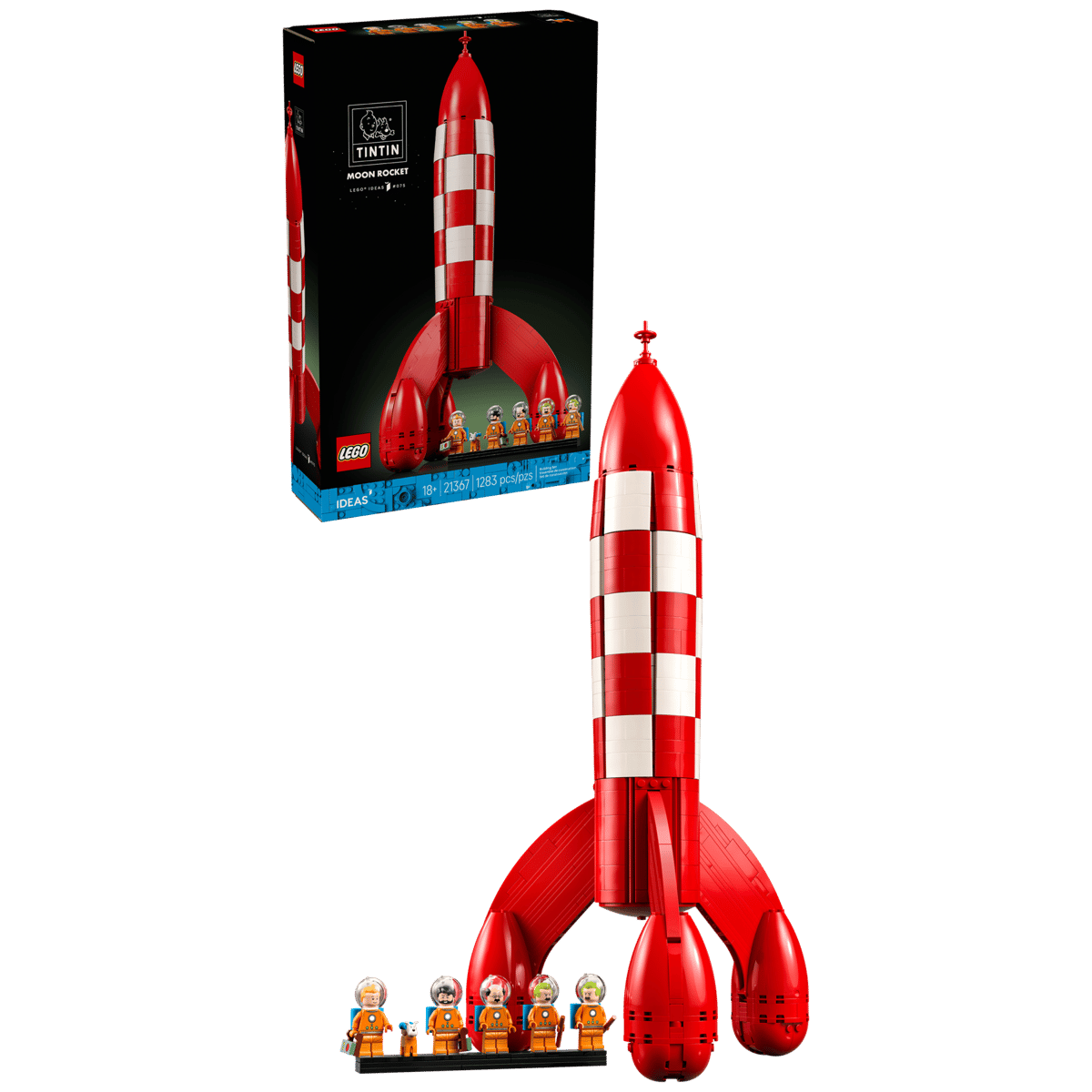 LEGO Ideas 21367 Tintin Moon Rocket