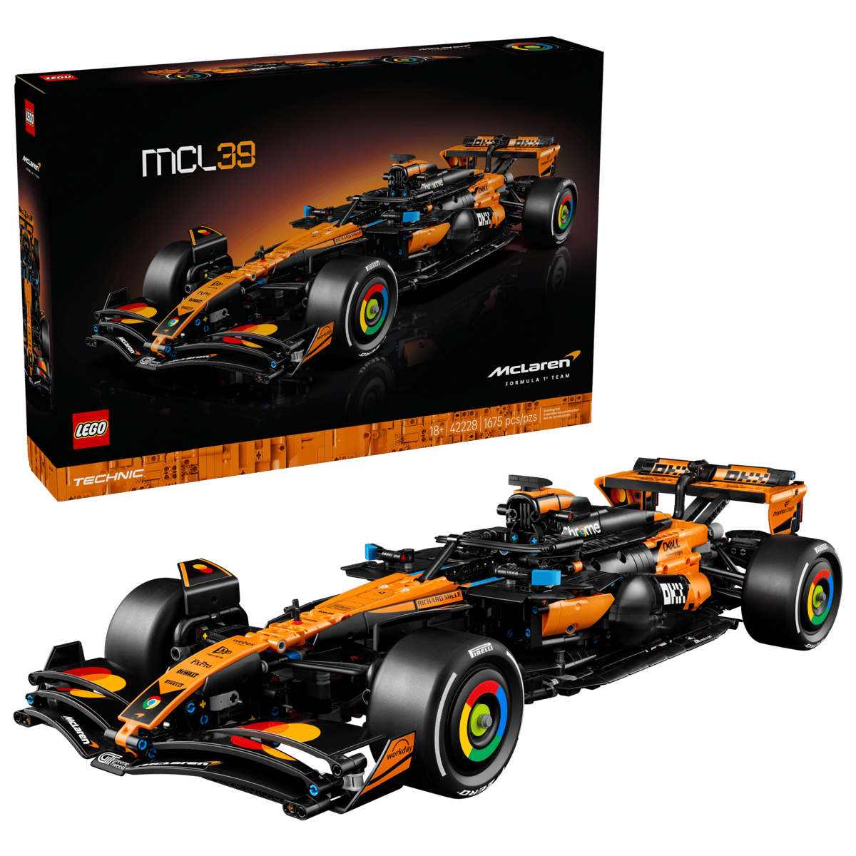 LEGO Technic 42228 McLaren MCL39 F1 Car