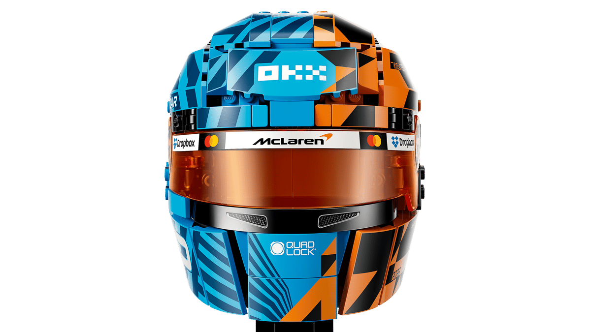 LEGO EDITIONS 43017 MCLAREN MASTERCARD F1 TEAM OSCAR PIASTRI HELMET