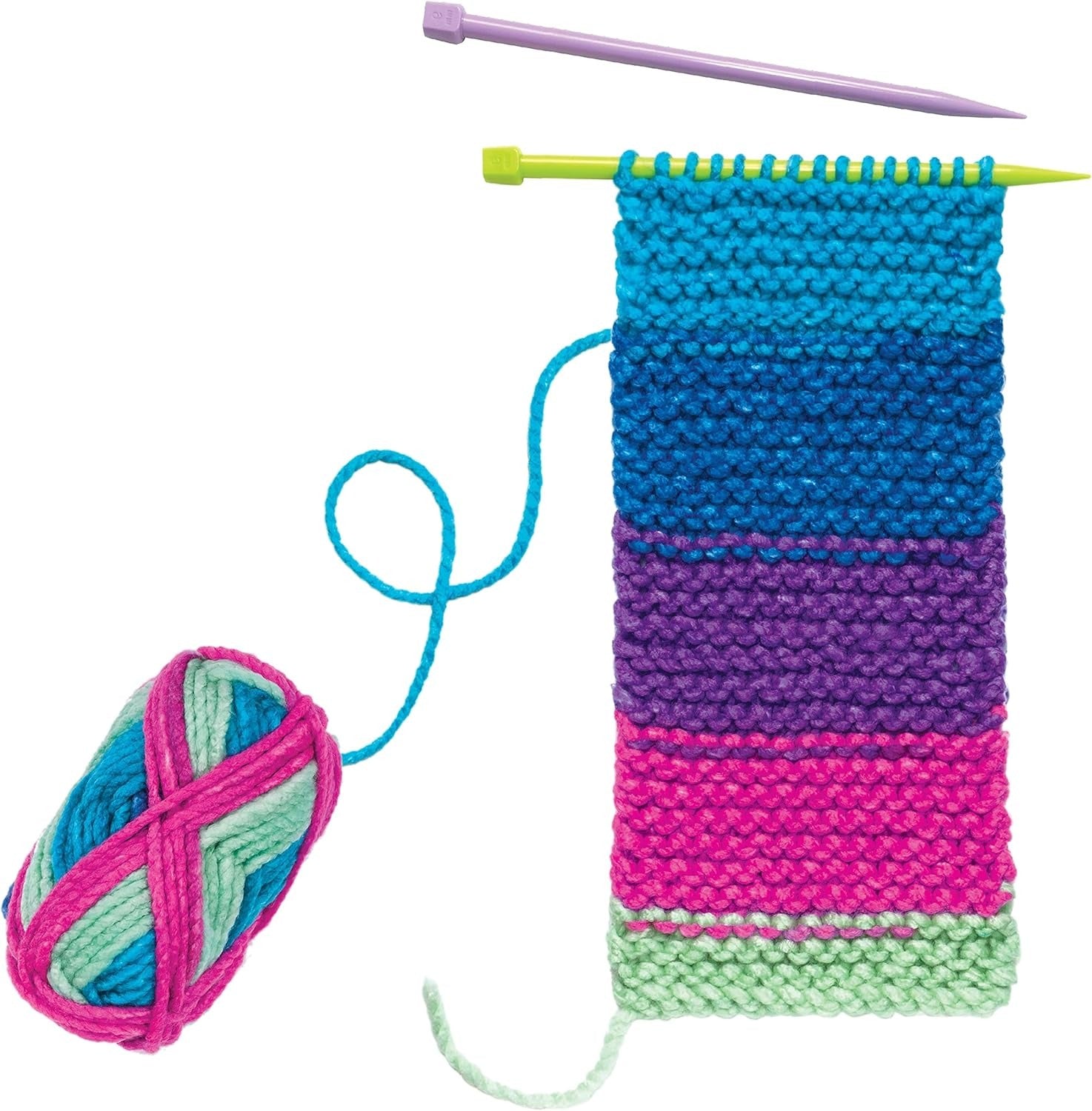 CREATIVITY FOR KIDS LEARN TO KNIT POCKET SCARF