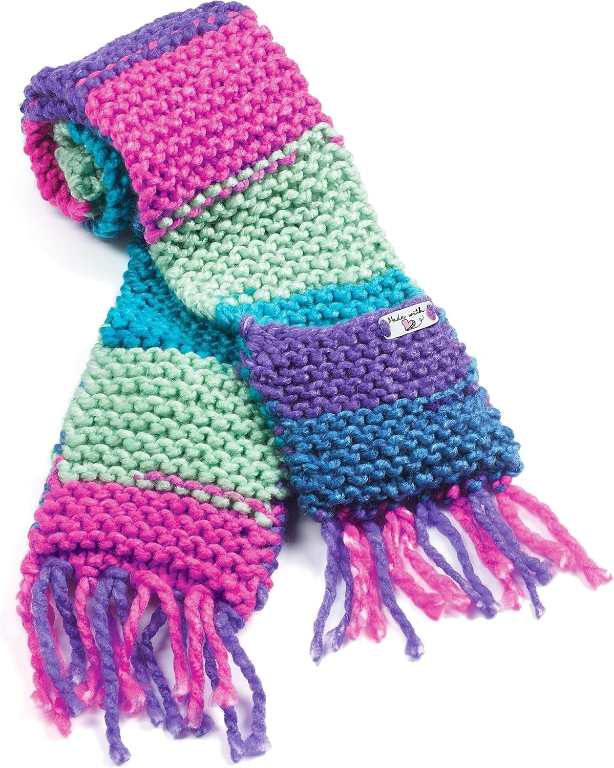 CREATIVITY FOR KIDS LEARN TO KNIT POCKET SCARF