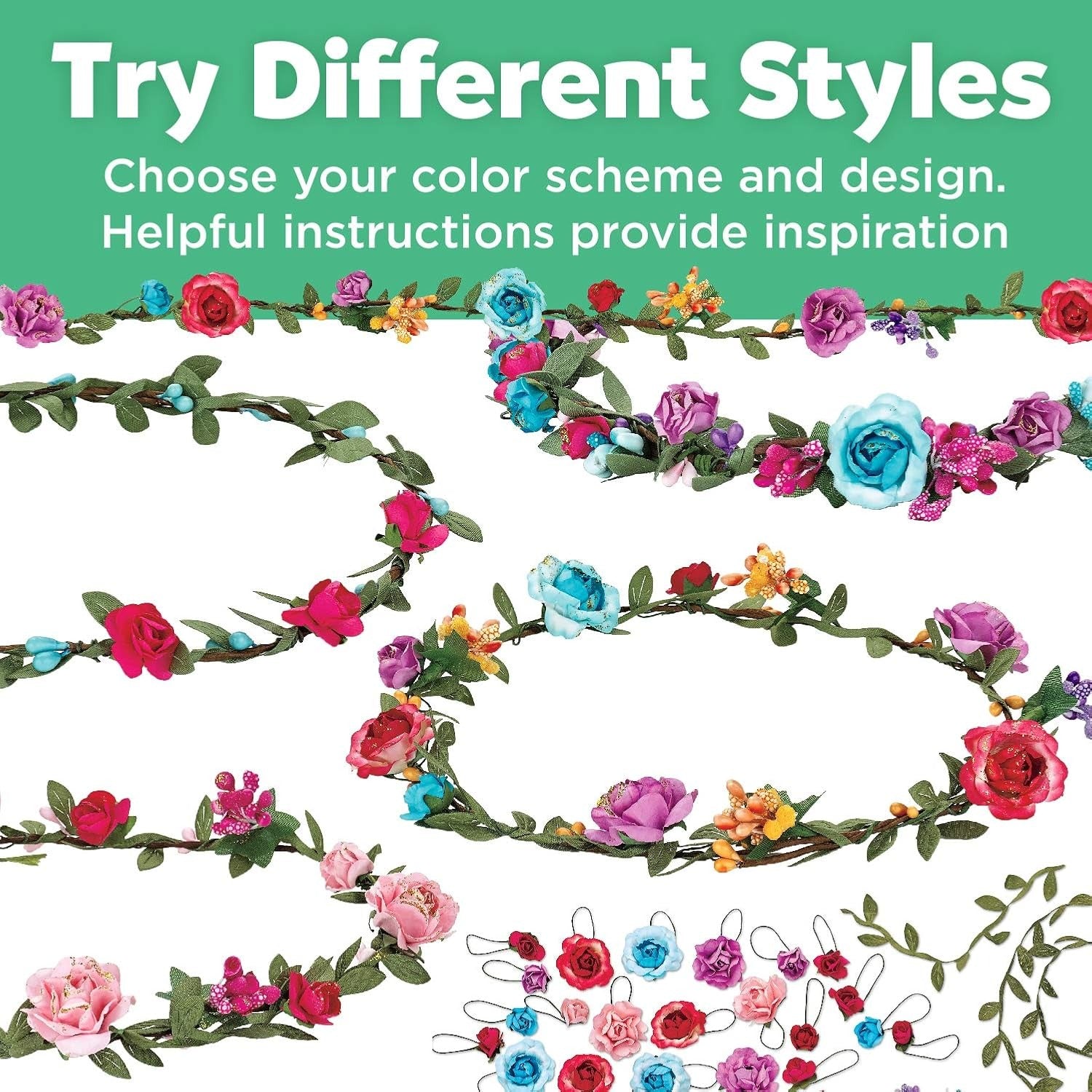 CREATIVITY FOR KIDS  FLOWER CROWNS
