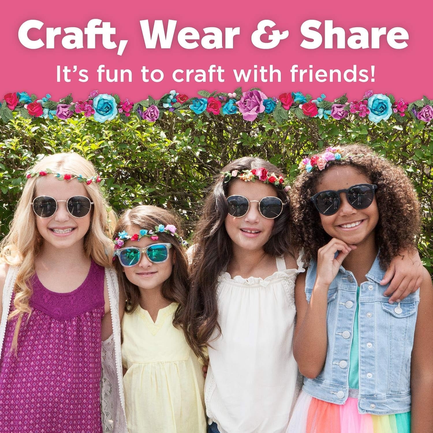CREATIVITY FOR KIDS  FLOWER CROWNS
