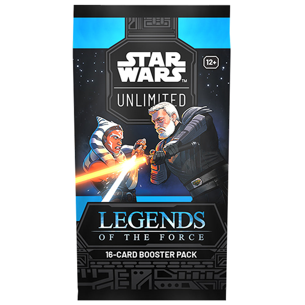 STAR WARS UNLIMITED LEGENDS OF THE FORCE BOOSTER PACK (SINGLE PACK) – Toy Box