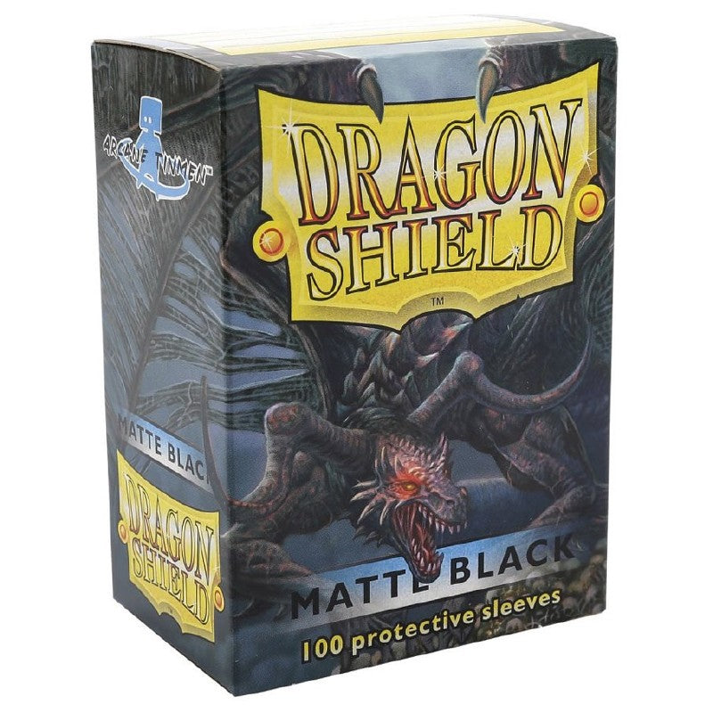 DRAGON SHIELD 100CT BOX MATTE BLACK