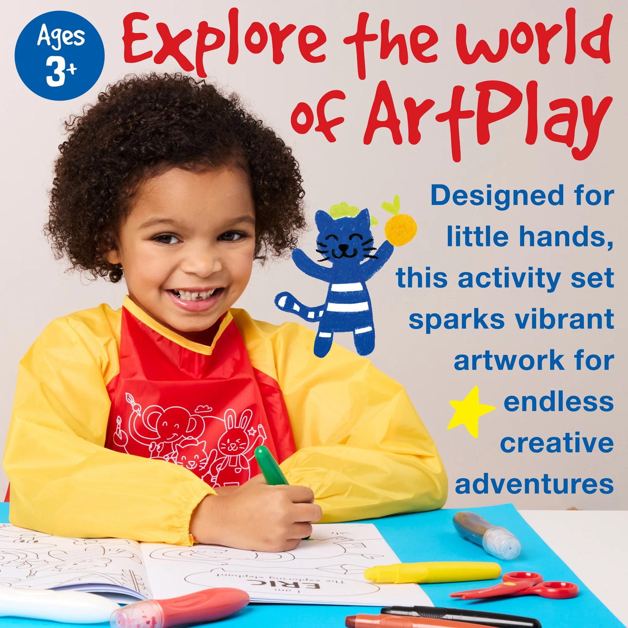 LITTLE CREATIVES ARTPLAY ACTIVITY SET