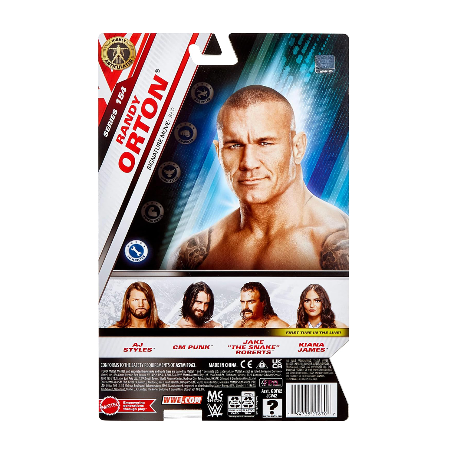 WWE MAIN EVENT SERIES 154 RANDY ORTON