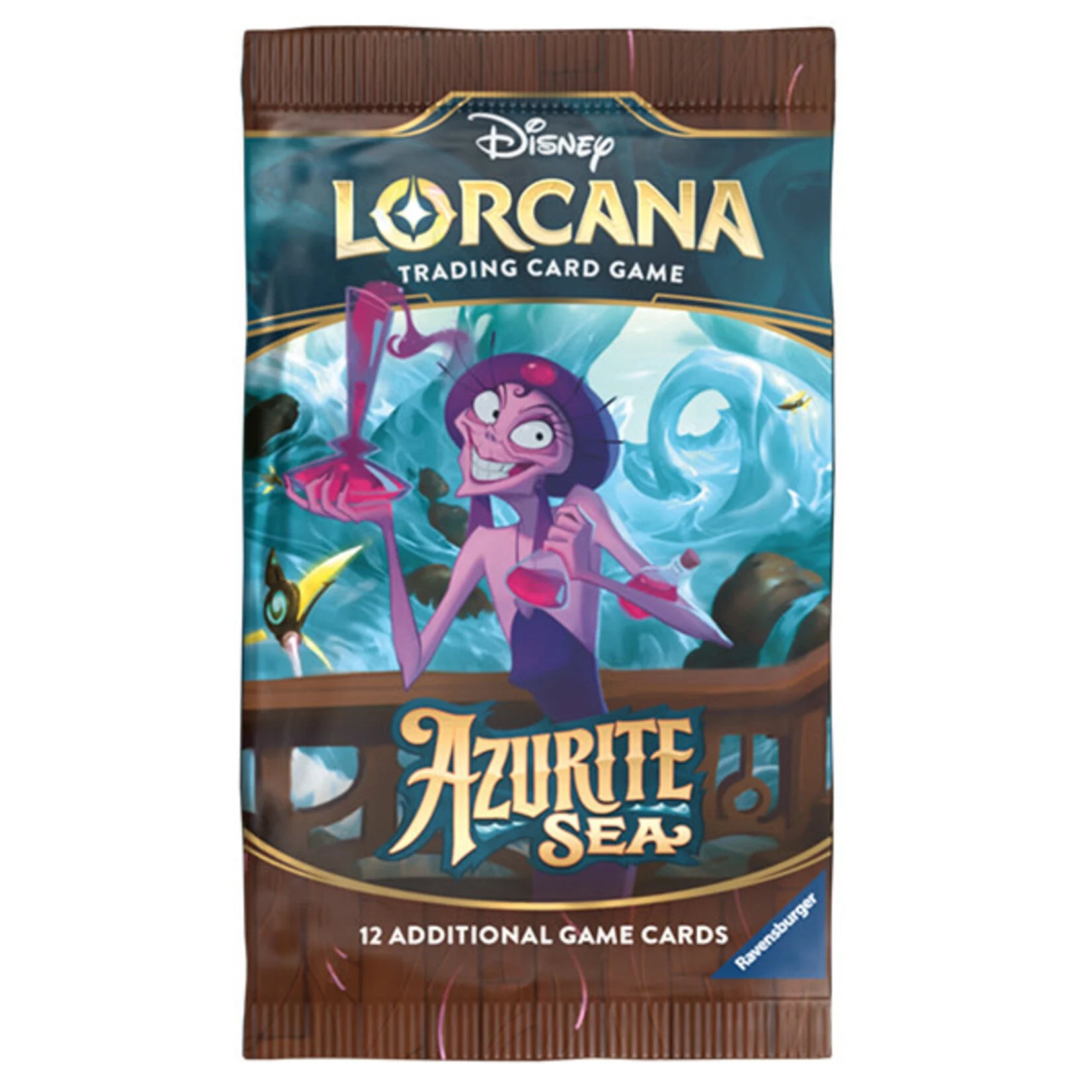 DISNEY LORCANA AZURITE SEA BOOSTER PACK (single) – Toy Box