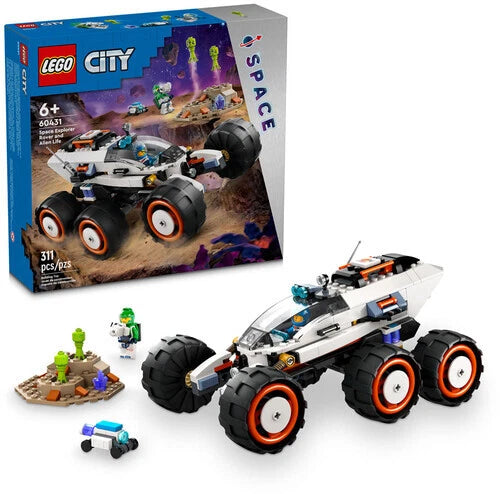 LEGO CITY SPACE EXPLORER ROVER AND ALIEN LIFE