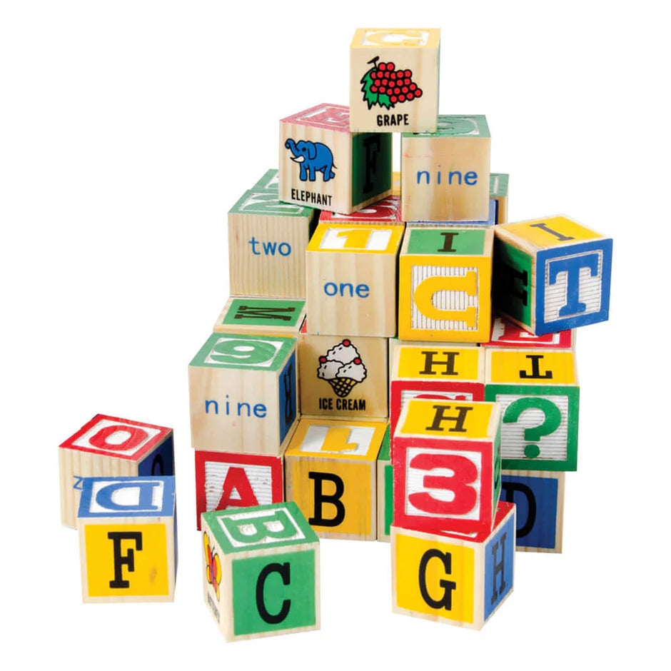 Alphabet Blocks 48 Piece Set