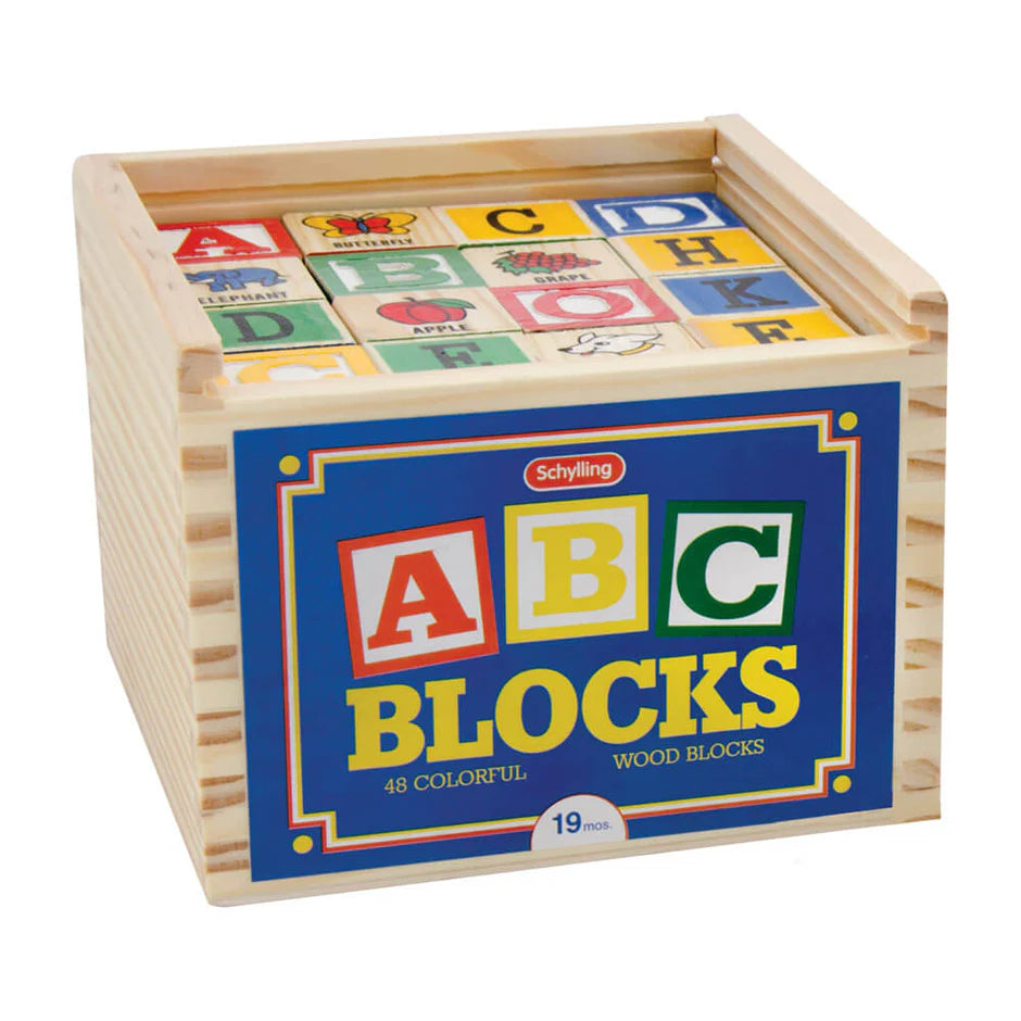 Alphabet Blocks 48 Piece Set