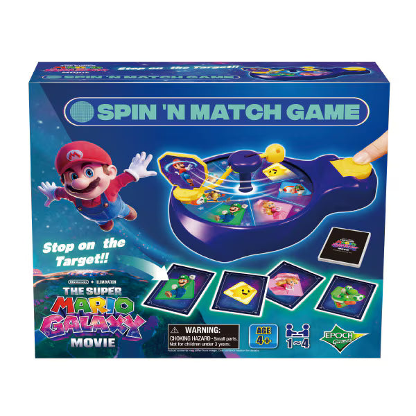 SUPER MARIO GALAXY SPIN N MATCH GAME