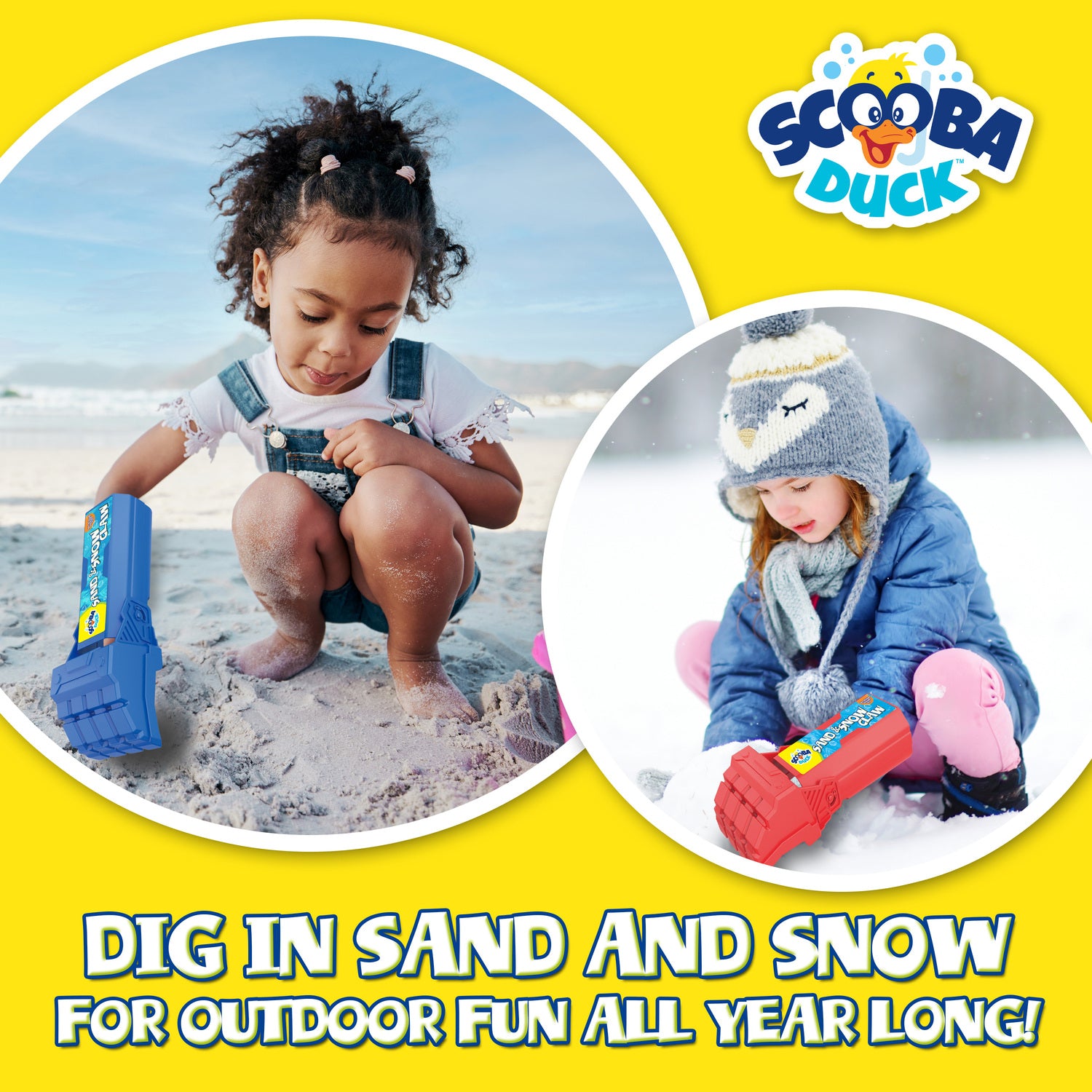 SCOOBA DUCK SAND & SNOW CLAW (RANDOM COLOR)