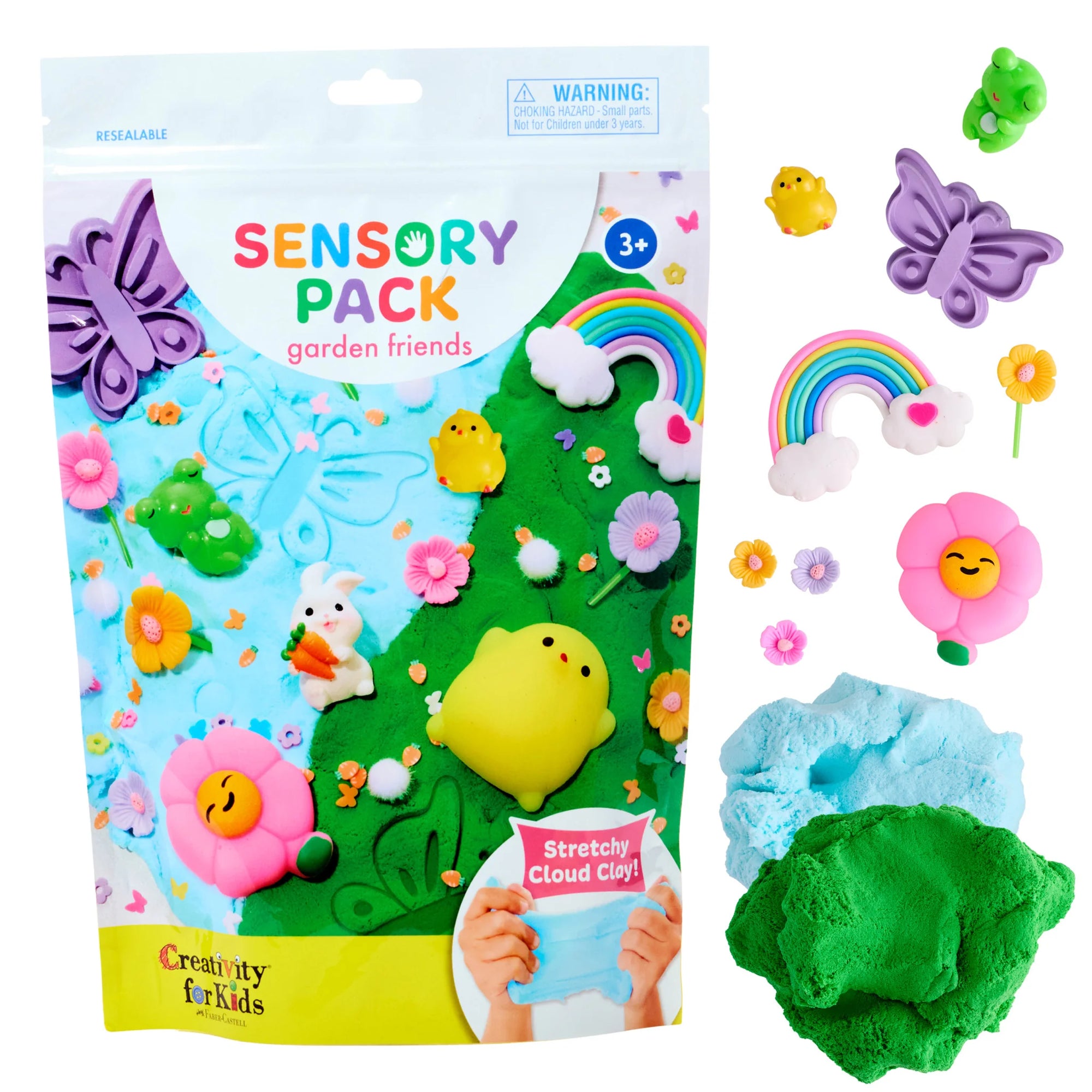 CREATIVITY FOR KIDS SENSORY PACK GARDEN FRIENDS