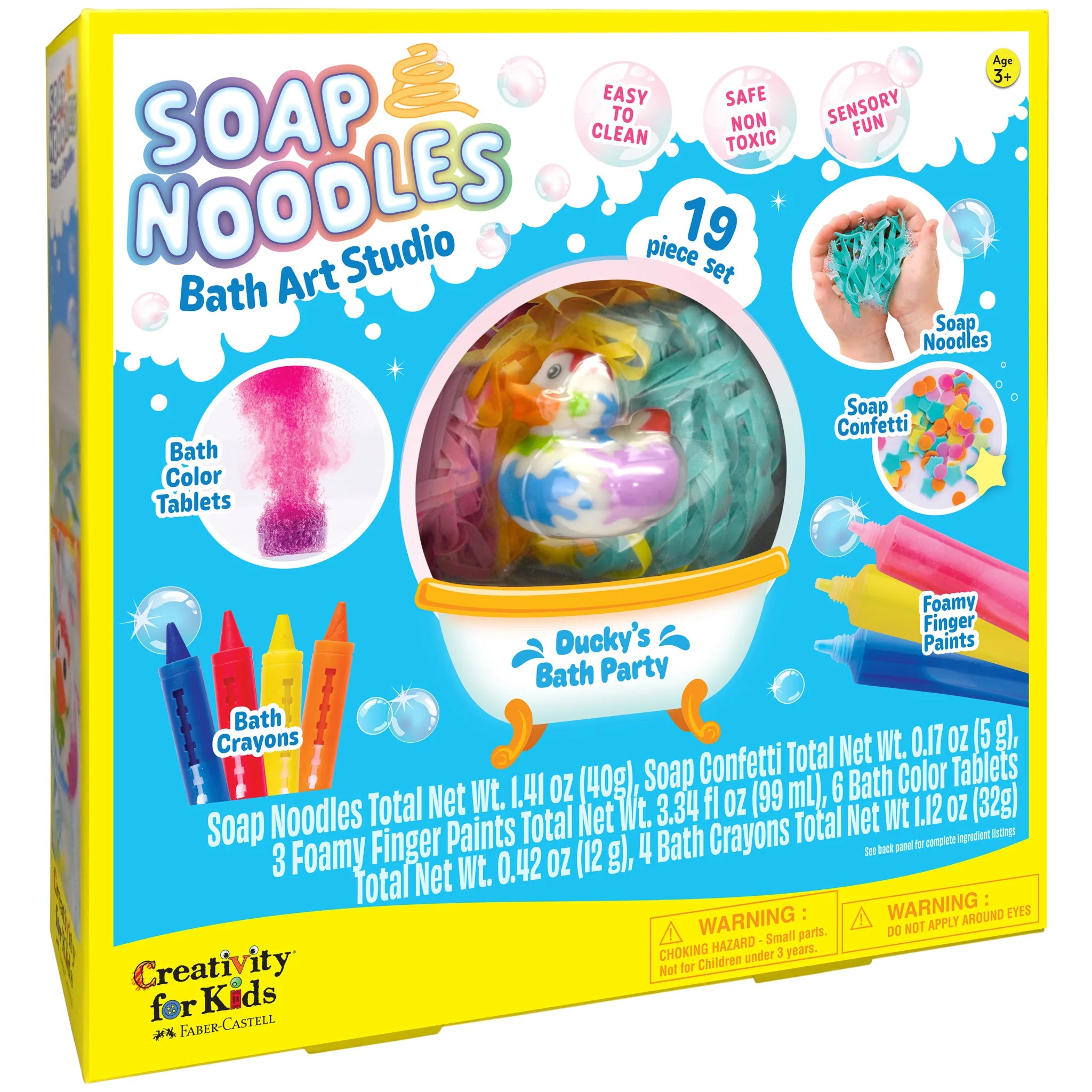 CREATIVITY FOR KIDS SOAP NOODLES BATH ART STUDIO